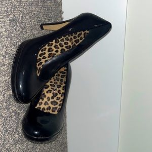 Franco Sarto - Black Heels (Size: 7W)